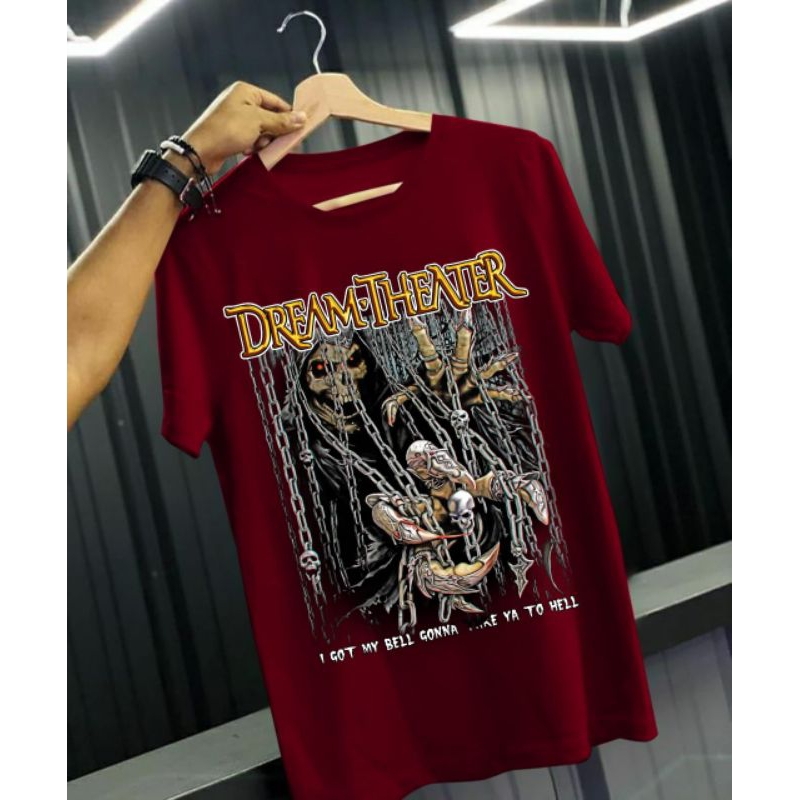 ALPHA - KAOS DISTRO UKURAN JUMBO GAMBAR DREAM THEATER