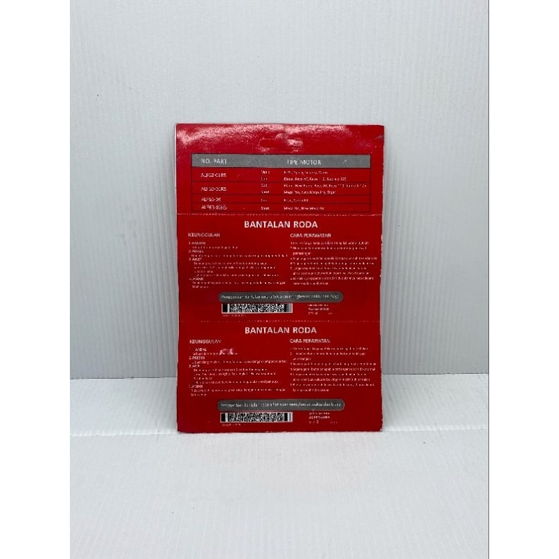 LAHER / BEARING 6201RS RODA DEPAN BEAT / BEAT FI / VARIO / VARIO 125