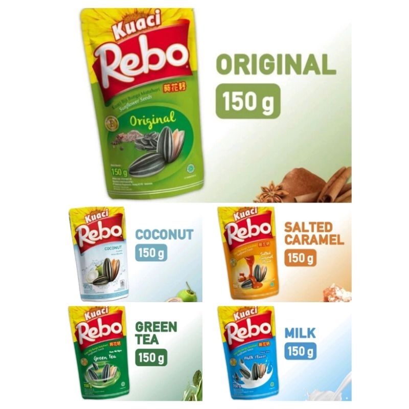 

Kuaci Rebo 150gr all varian