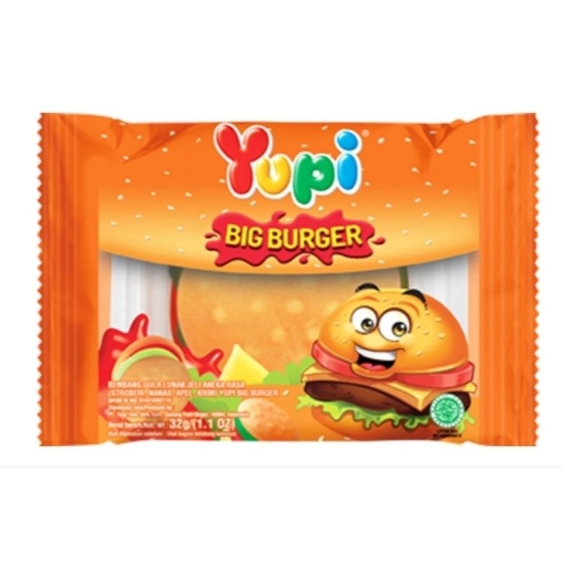 

Yupi Gummy Candies Big Burger 32 g