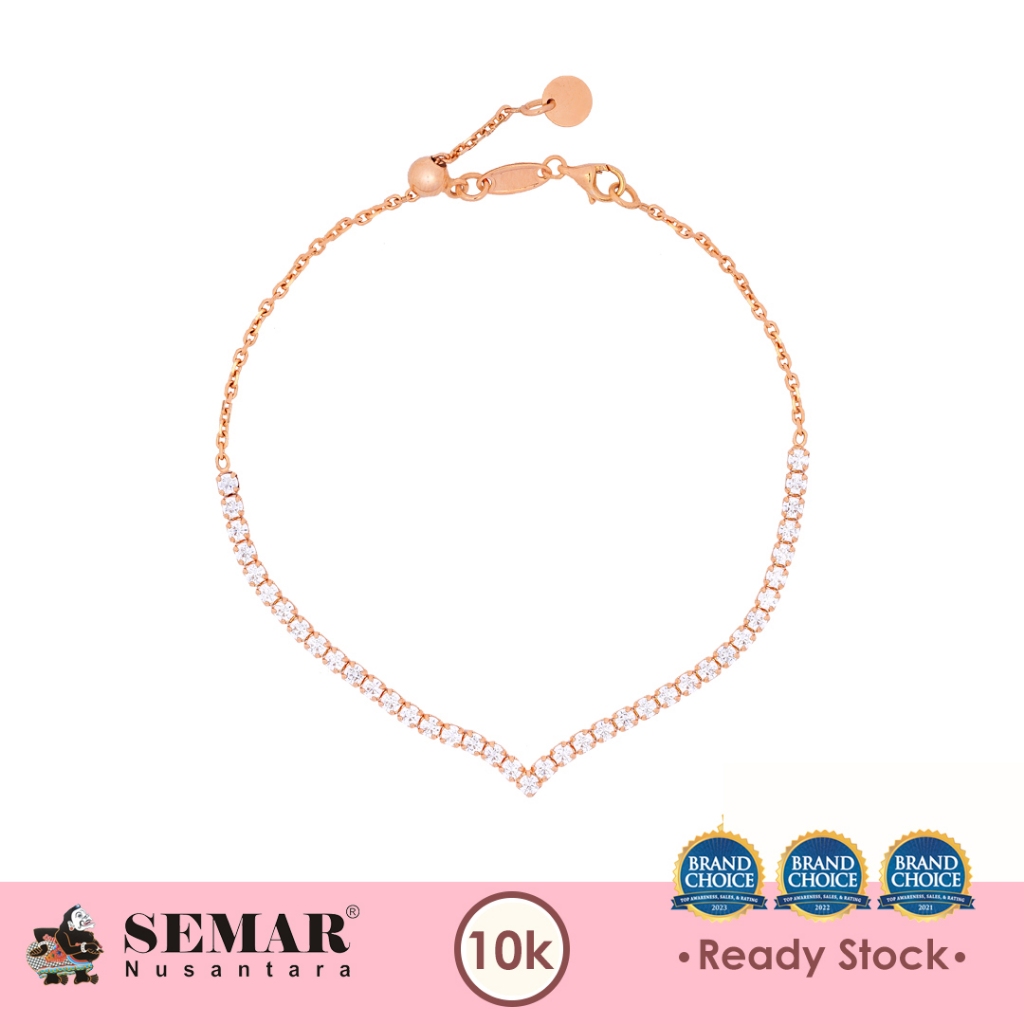 Gelang Serut Emas Mini Aurel Gold 10K Semar Nusantara