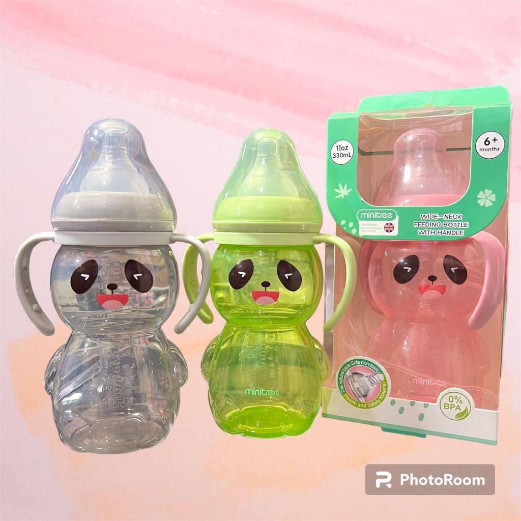 Botol susu minitree panda 330ml & 210ml