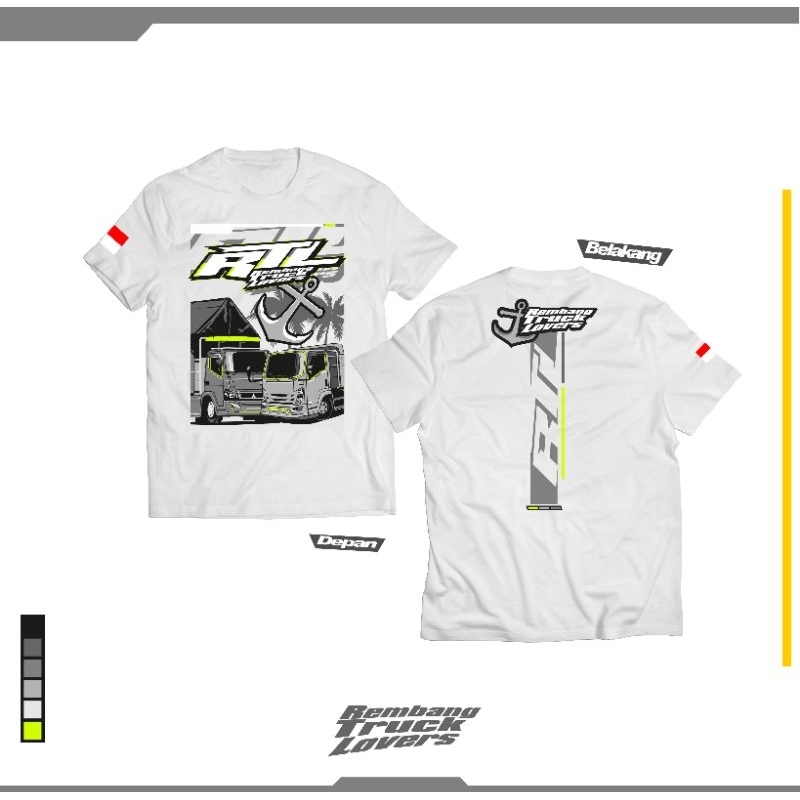 KAOS TRUCK ANIVERSARY RTL REMBANG TRUCK LOVERS