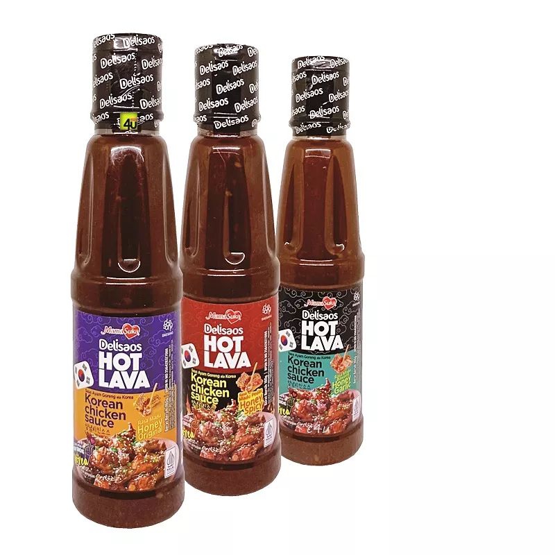 

saus sambal hot lava 160ml korean chicken saus