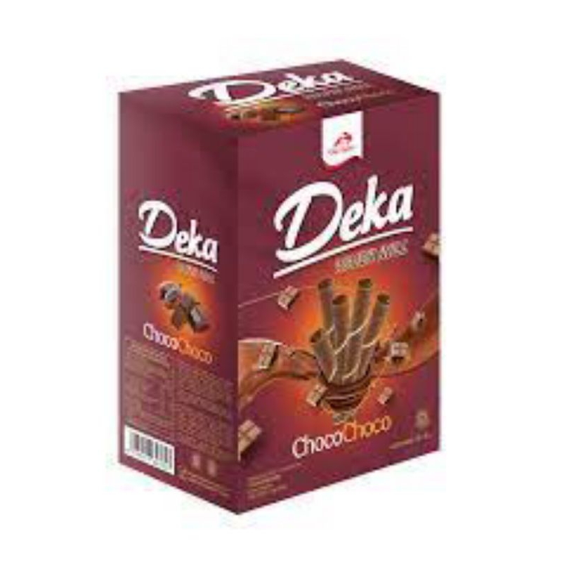 

Deka Wafer Roll Cokelat 24 pcs