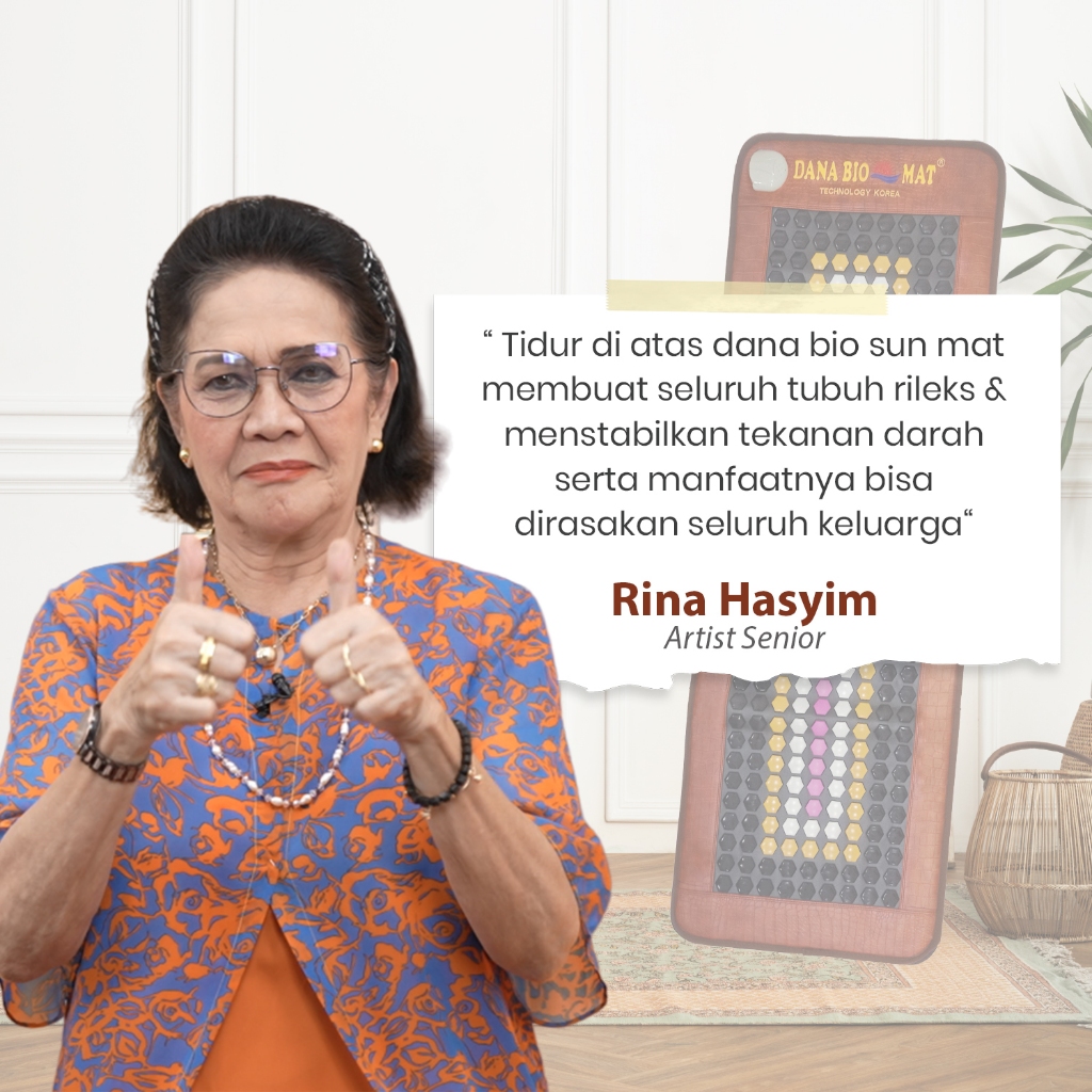 Dana Bio Sun Mat Matras Refleksi Kesehatan dan Terapi - Mengatasi Kolesterol, Sakit Otot, Melancarkan Peredaran Darah  - Sertifikat Asli Depkes - Original-8