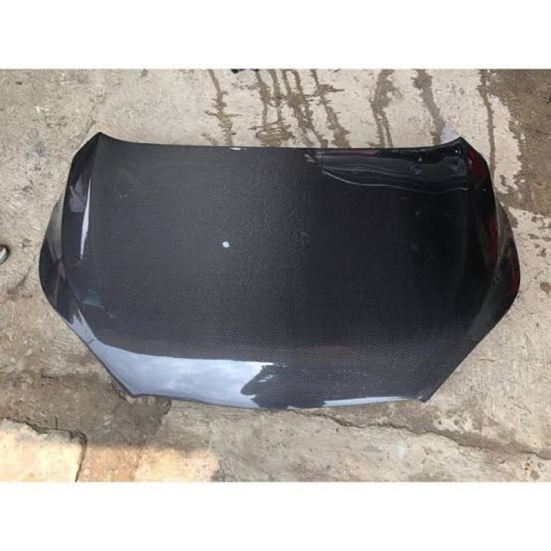 Kap mesin all new yaris/yaris lele carbon kevlar