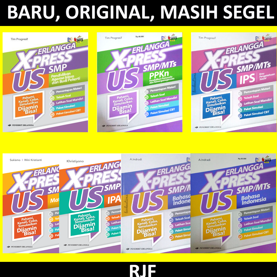 

Harga termurah ERLANGGA X-PRESS US SMP/MTS - Semua Pelajaran 80
