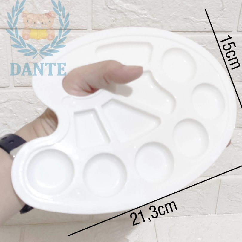 

Ready Paket 6pcs Kuas dan Palet Oval