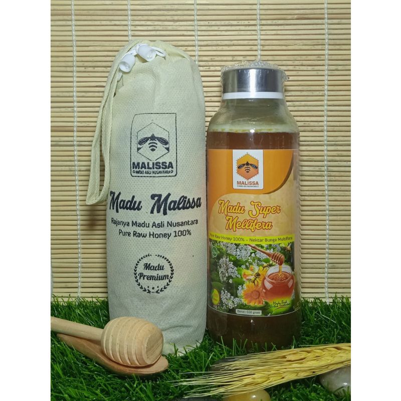 

Madu Murni Raw Honey Mellifera Malissa | Madu Mellifera Murni 550 Gr | Madu Malissa Multiflora