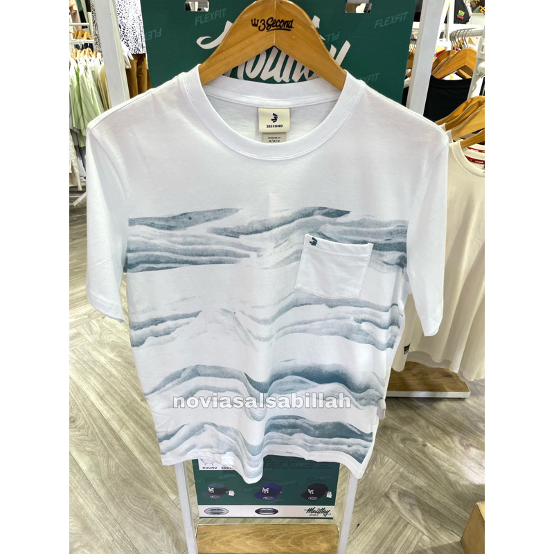 KAOS 3SECOND PRIA MOTIF SUMMER TERBARU ORIGINAL 100% (Regulerfit)