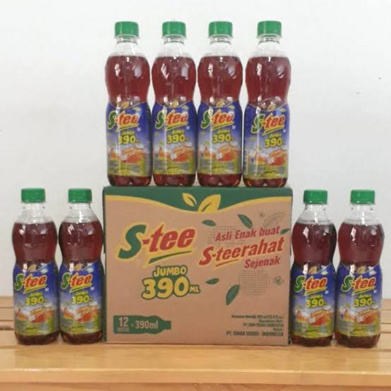 

Teh S-TEE Botol 390 ML / DUS