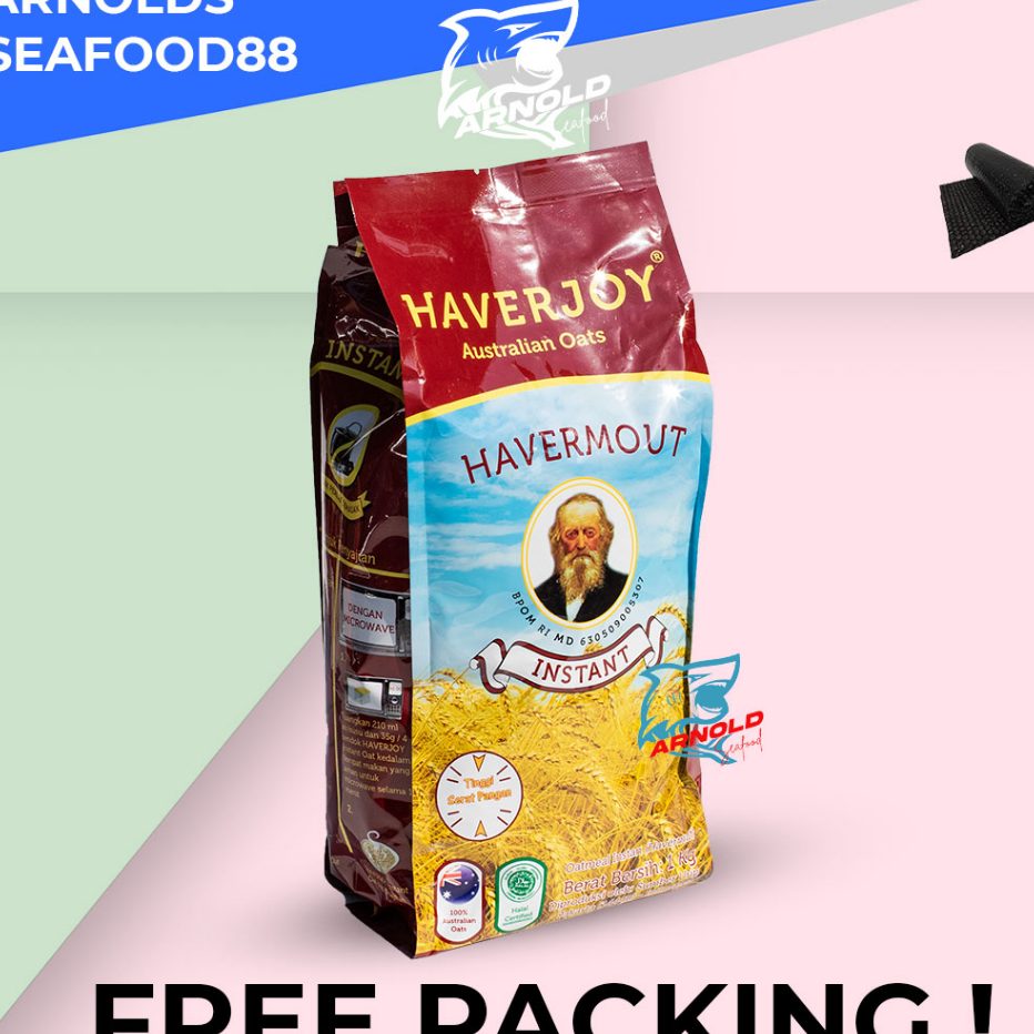 

Sale Haverjoy Havermout Australian Oats INSTANT 1 KG / oat australia 1 kg / havermout INSTANT / havermout 1kg ←✻