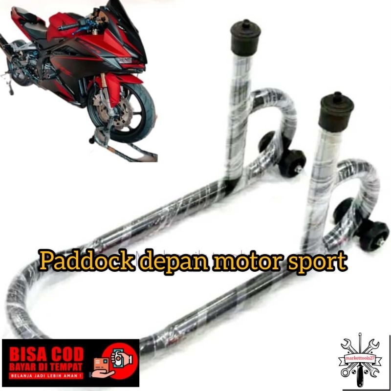 Paddock Pedok depan motor sport 250 cc