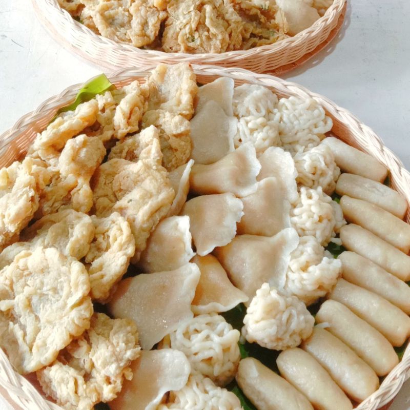 

pempek campur tampah isi 100 pempek