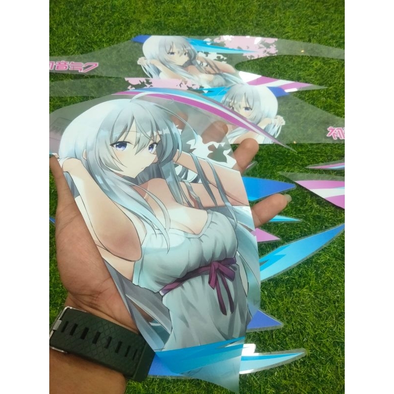 Striping Sticker Transparan Honda Vario Led new 125/150 costum Anime kece