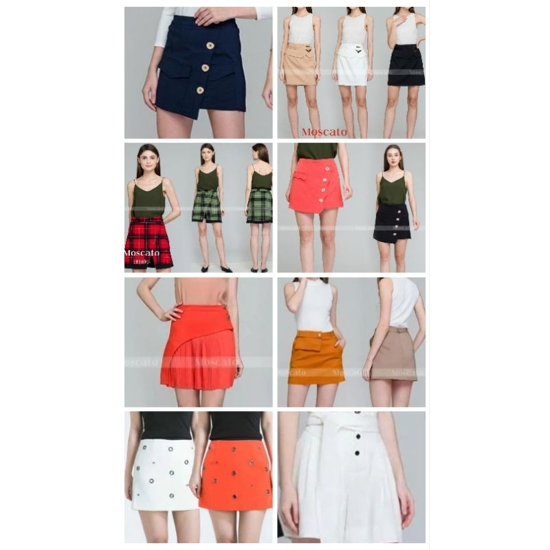 SKORT CELANA ROK MOSCATO