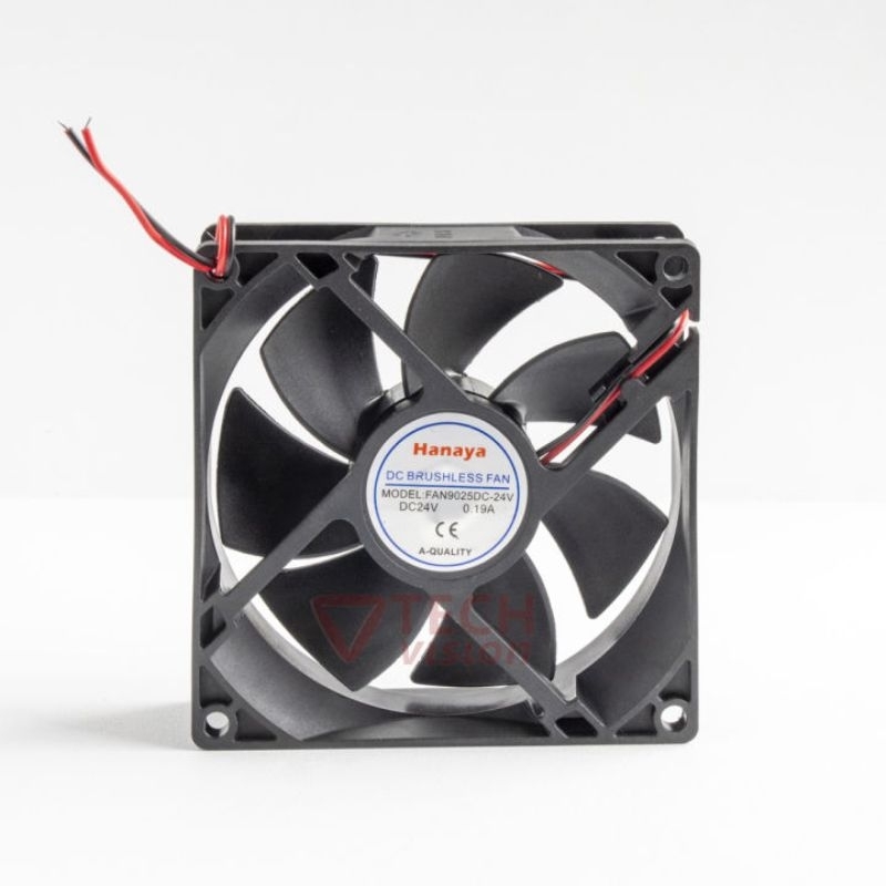 Fan Kipas Dc 24v 9cm - Kipas Dc 24v 9x9