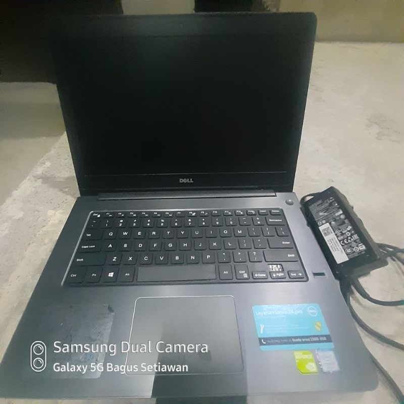 laptop dell vostro corei5 mati total jual part