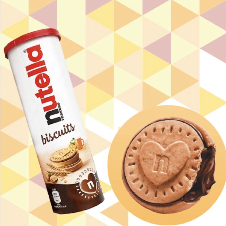 

Super Promo NUTELLA BISCUIT TUBE 166gr Promo