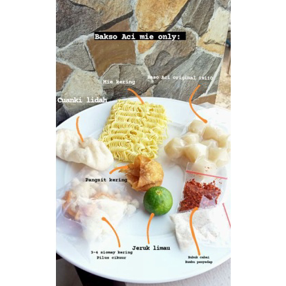 

☋➔✰✪ BASO ACI MIE SUPER KENYANG Murah Banget