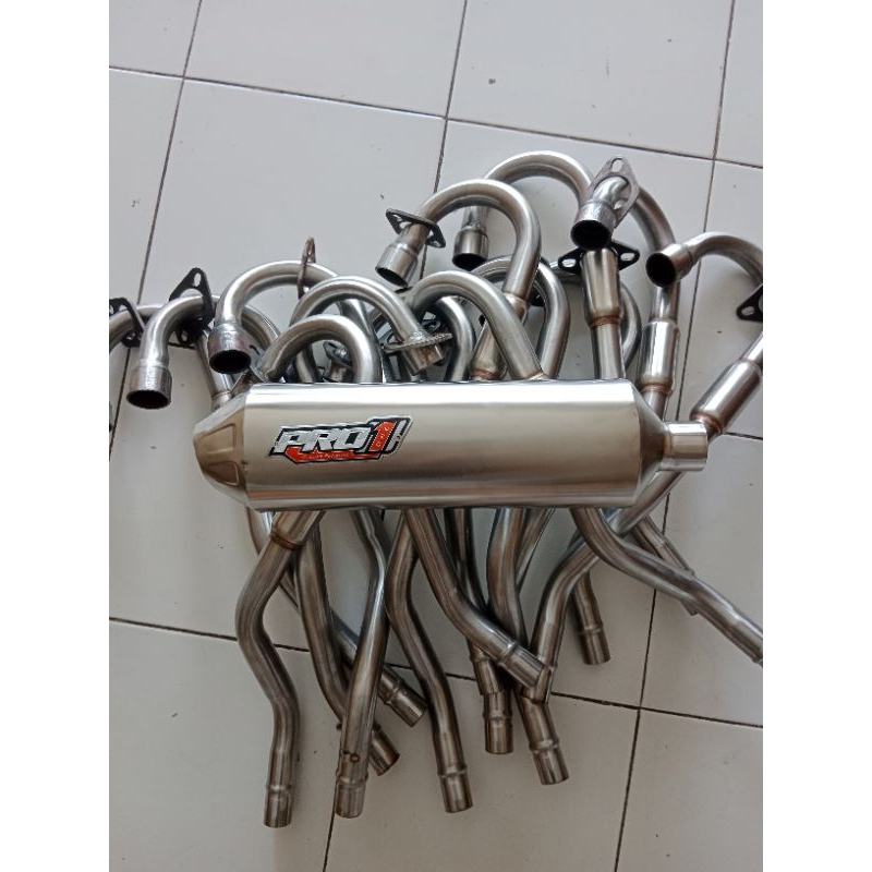 knalpot KLX CRF WR suara bas gahar