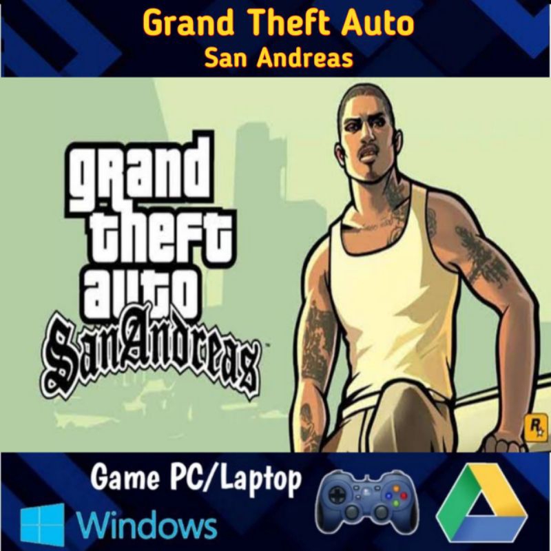 Grand Theft Auto San Andreas - GTA San Andreas - PC Games & Laptop