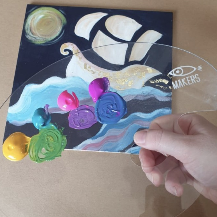 

Grosir Basic White Acrylic Paint 250ml by MAKERS Best