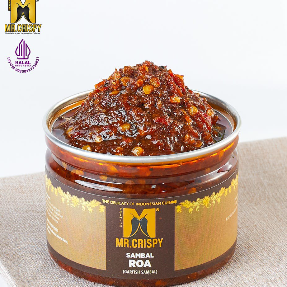 

➫✬✵ Sambal Cumi Asin / Cakalang / Cumi Petai Teri Medan Jengkol Roa / Bawang / Sambal Bebek Madura / Sambel Mr.Crispy Diskon