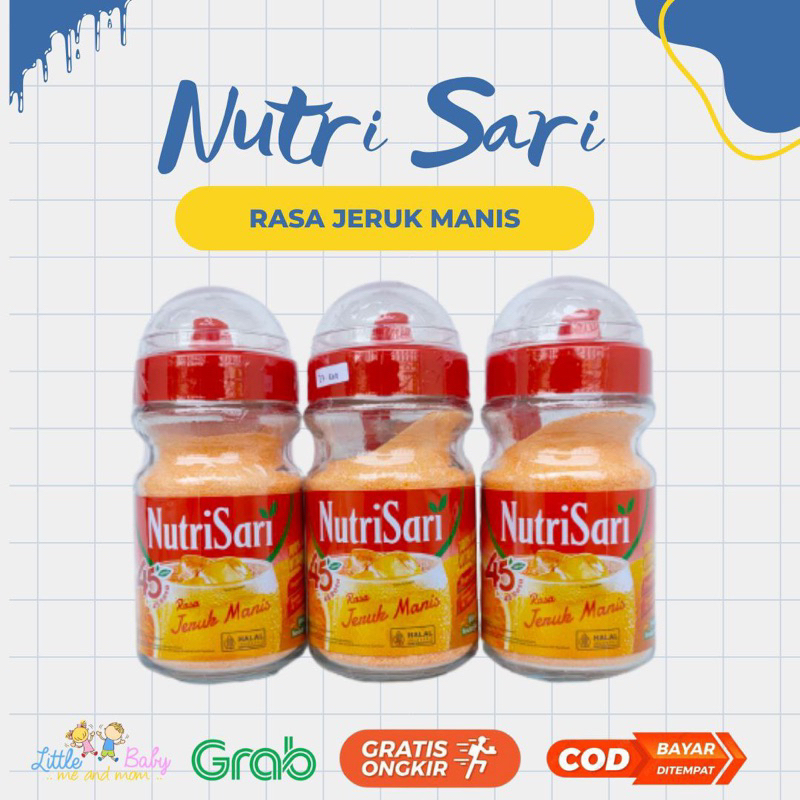 PROMO Nutrisari Pitcher Botol Kaca Rasa Jeruk Manis Limited Edition