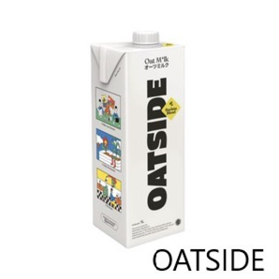 

Ready Oatside Barista Blend Milk Susu Gandum 1 L