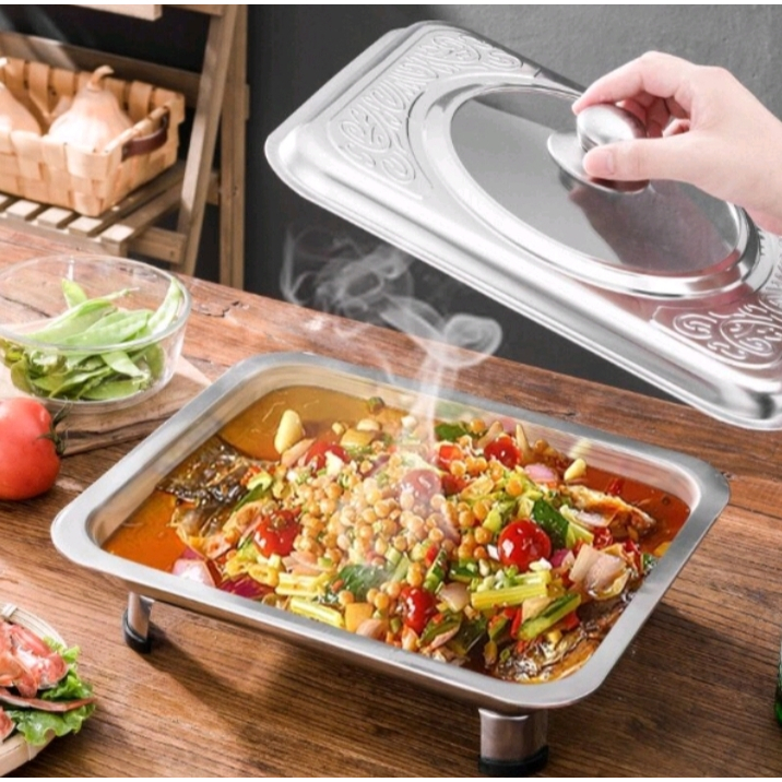 Prasmanan/Tempat Prasmanan/Wadah Saji/Loyang Prasmanan