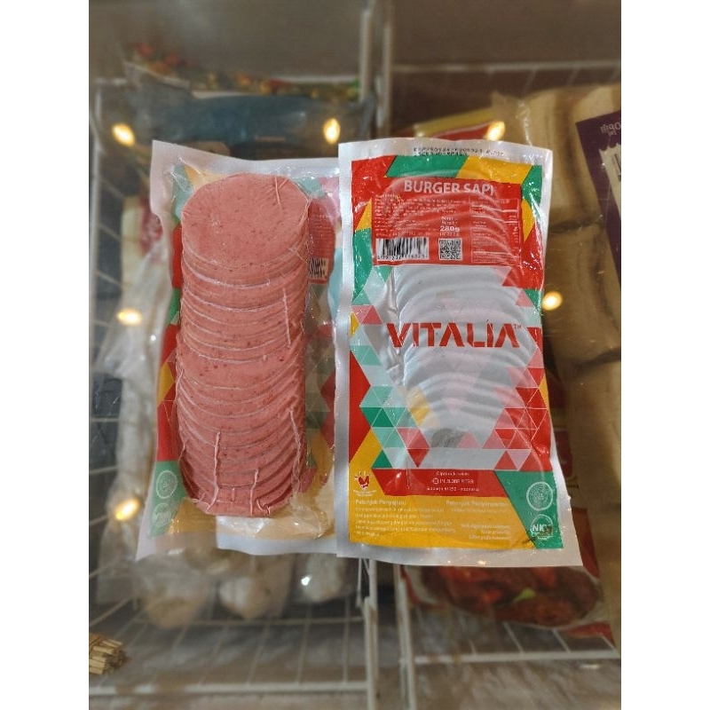 

Vitalia Beef Burger 280g isi 20