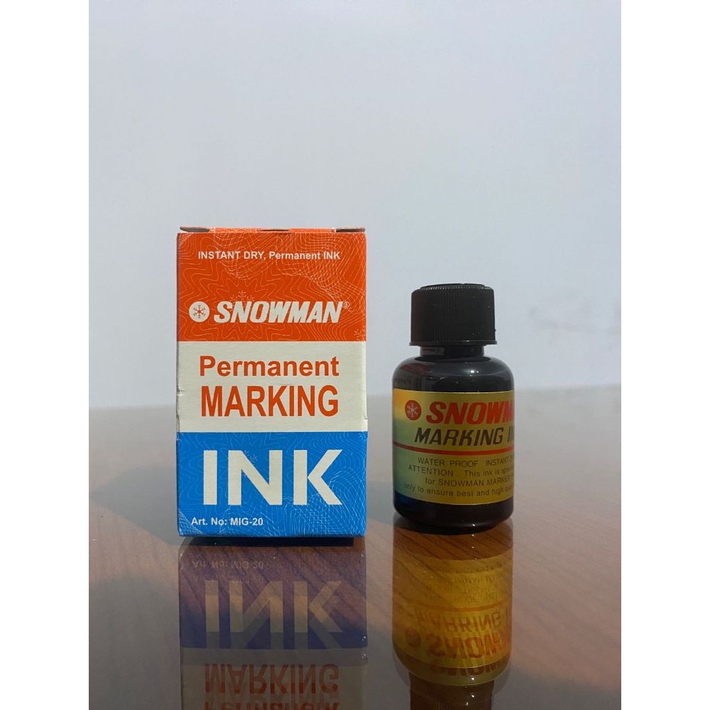 

Isi Tinta Spidol Snowman Permanen Marker / Tinta Spidol Snowman Whiteboard Refill