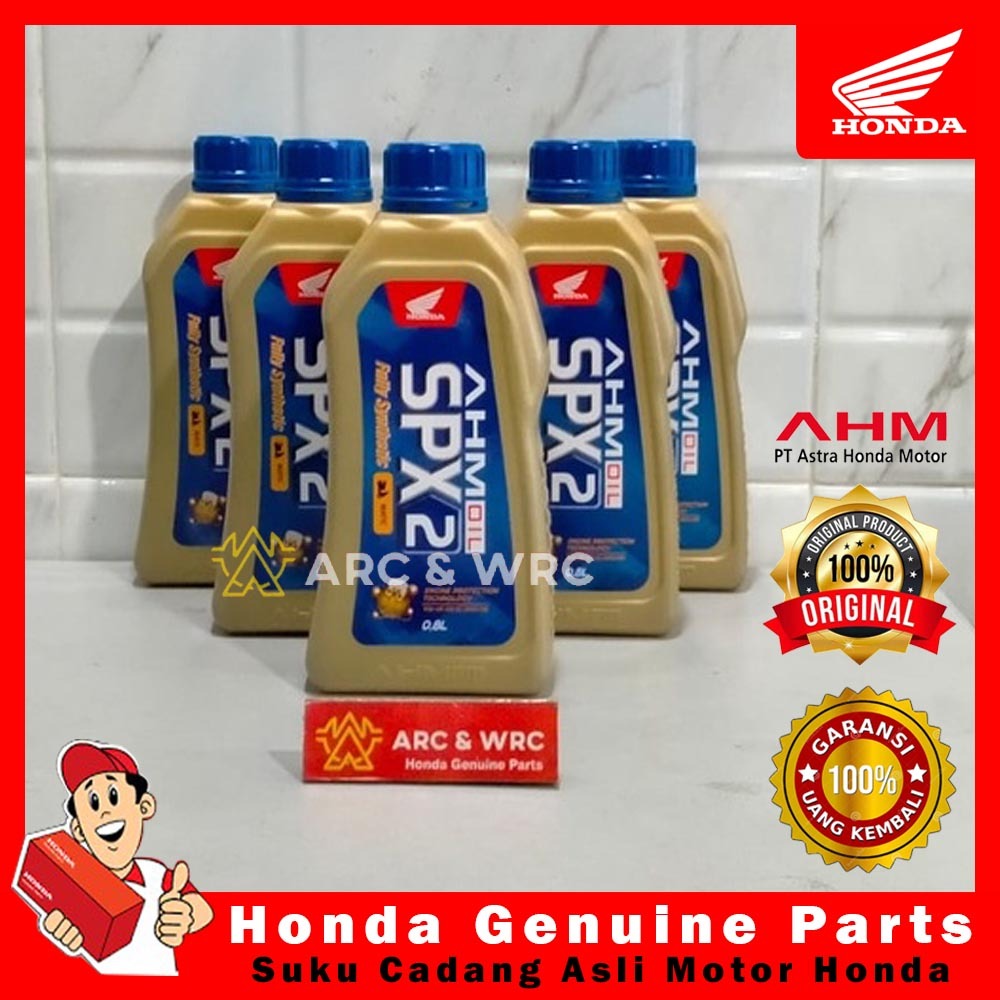 Oli Mesin SPX2 0,8L / 0,8 Liter ORIGINAL AHM HONDA