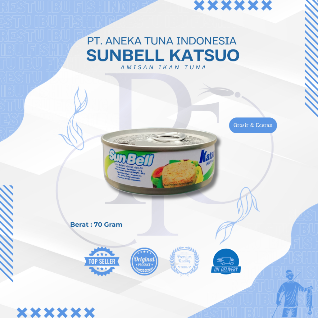 

Sunbell Tuna Katsuo Kecil (70g)