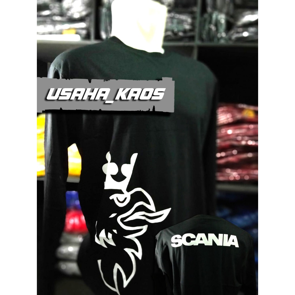 KAOS LENGAN PANJANG  BUS SCANIA