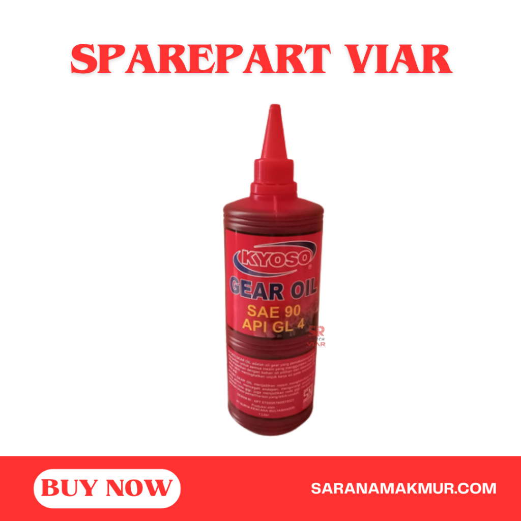 SPAREPART VIAR / OLI GARDAN VIAR RODA TIGA / GEAR OIL