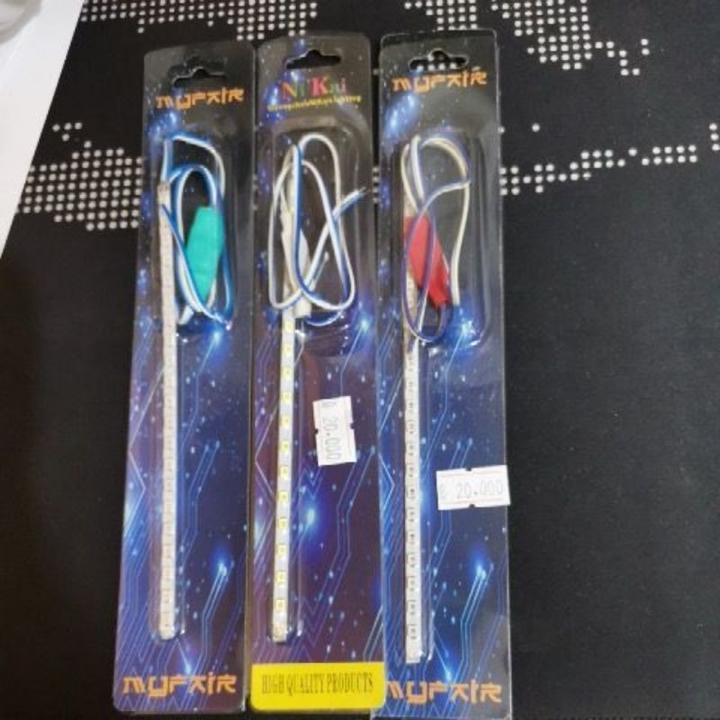 Lampu variasi 12v flexibel kedip