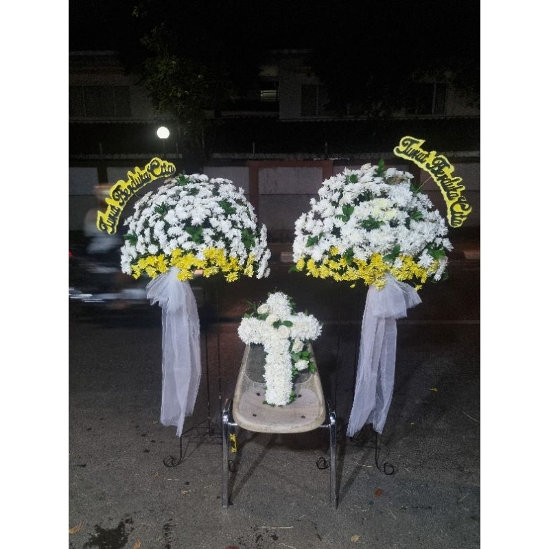 Dekorasi rumah duka | Standing Flower dukacita