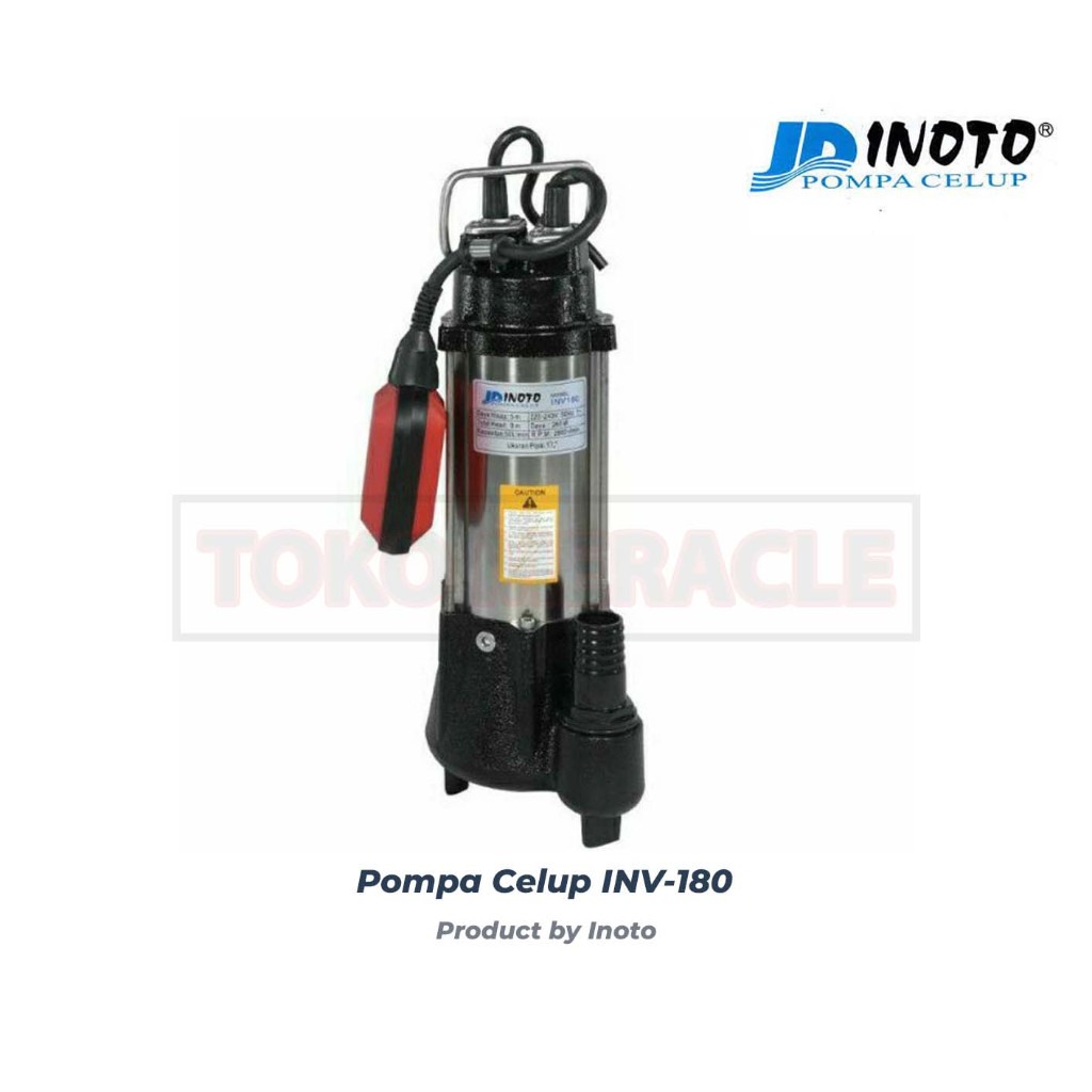 Inoto Pompa Celup 1.5" IN-180 INV 180 Air Kotor