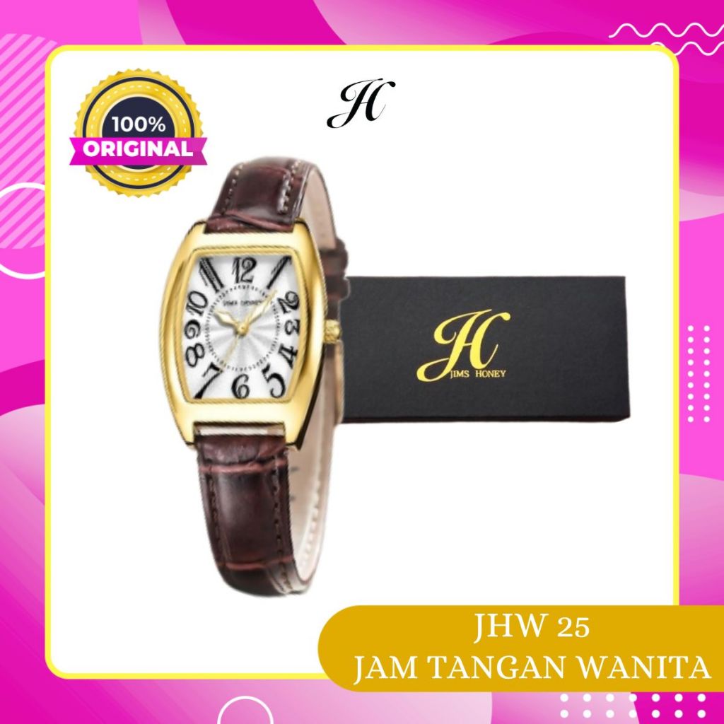Jims Honey JHW 25 Jam Tangan Water Resistant Wanita Terbaru 2023