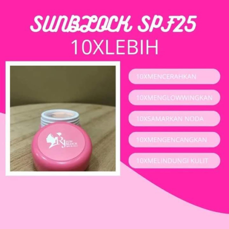 RJ SUNBLOCK BPOM BY RICE JUNA