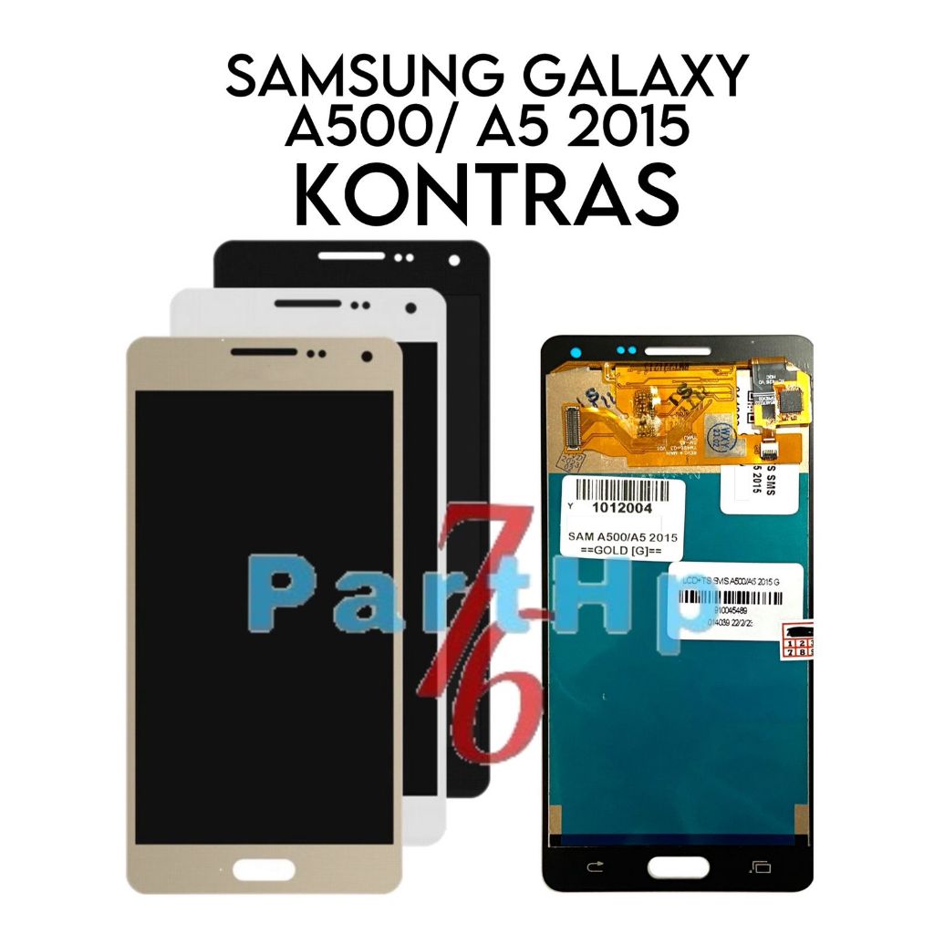 AAA Kontras - LCD Touchscreen Fullset Samsung Galaxy A5 2015 / A500 / SM-A5000 / SM-A5009 / SM-A500F