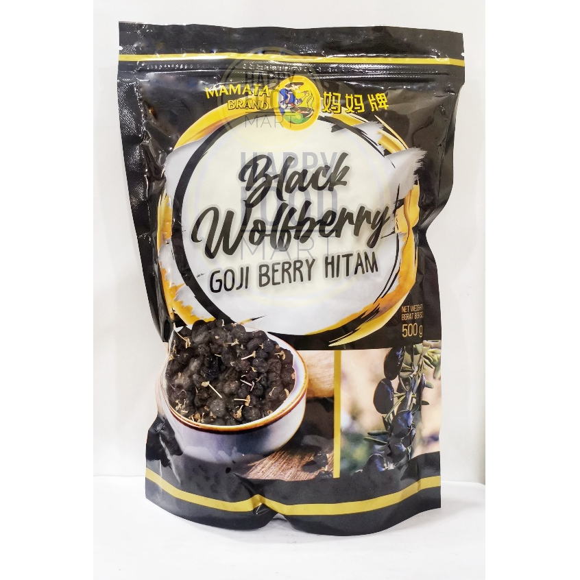 

[BPOM RI] MAMATA BLACK WOLFBERRY 500G/GOJI BERRY HITAM/KICI//GOJIBERRY/GOU QI/KICHI/BUAH KERING/KICE