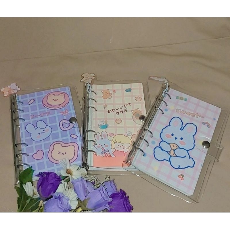 

binder sticker aestetik / binder gantungan / binder A6 / binder sticker