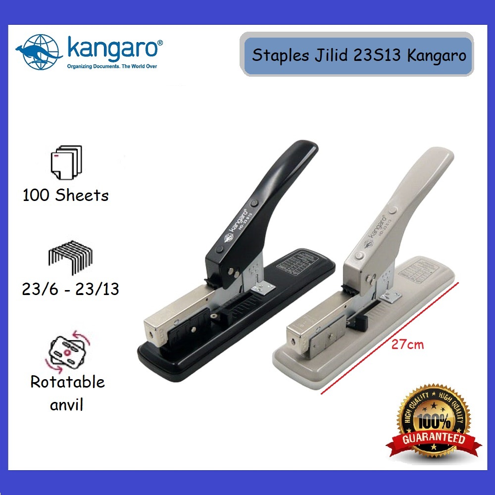 

Heavy Duty / Jepretan / Alat Stapler Jilid Besar HD 23S13 / Hekter 12N/13 Kangaro