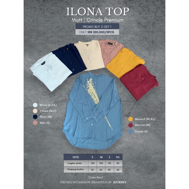 JOURNEY ILONA TOP ORIGINAL