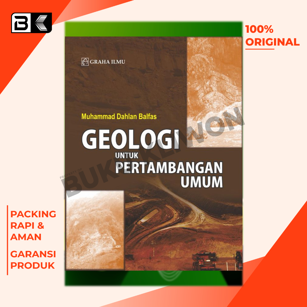 Buku Geologi untuk Pertambangan Umum - M Dahlan Balfas