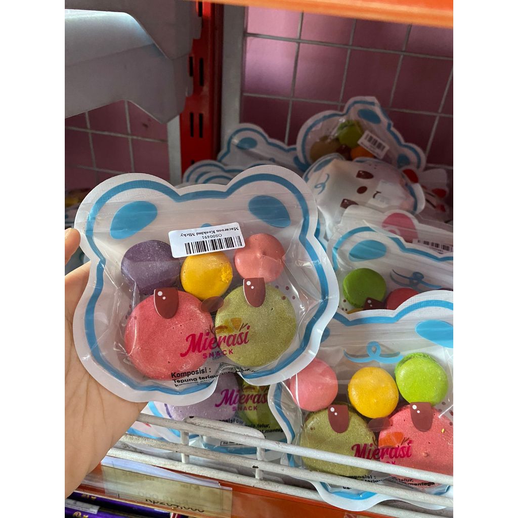 Macaron Kookimi Micky Isi 5pcs | Macaroon Mini | Baby Macaron